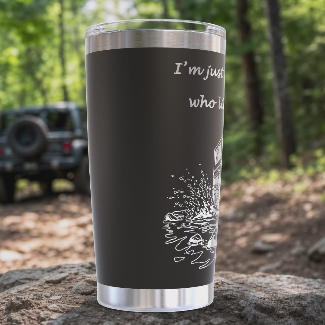 Off-roading Girl 20 oz. Tumbler